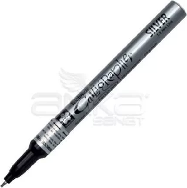 Sakura Pen Touch Calligrapher Kaligrafi Kalemi Fine Silver 1.8mm - Image 1