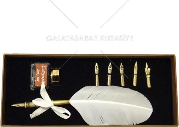 Steelpen Kaligrafi Seti CS-0208 (Beyaz) - Image 1