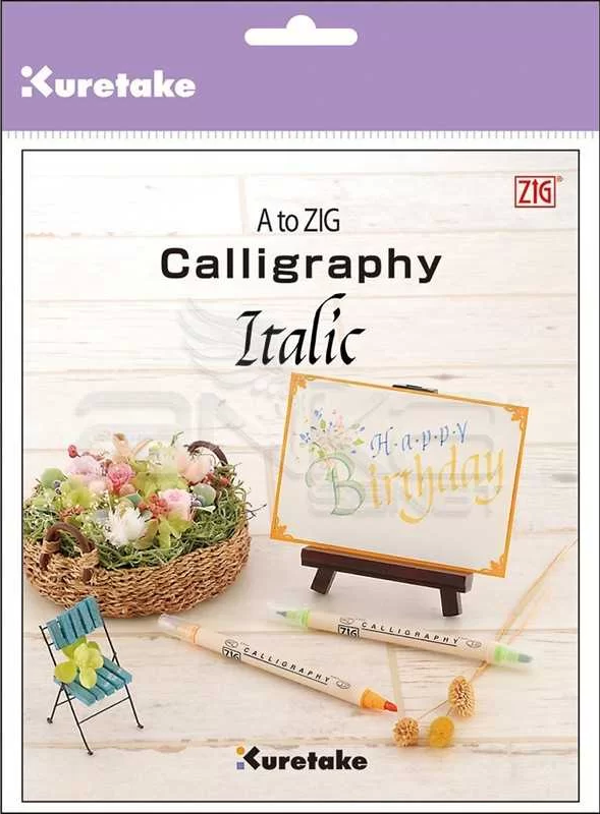 A to Zig Calligraphy İtalik Yazı Kaligrafi Kitabı - Image 1