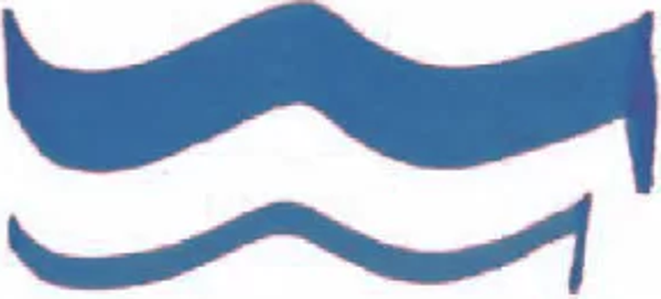 Zig Calligraphy Çift Uçlu Kaligrafi Kalemi 2mm + 5mm 035 Navy - Image 1