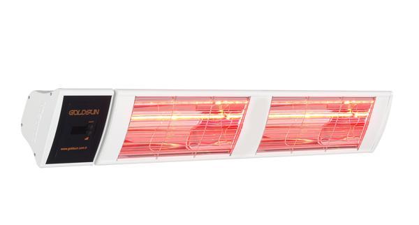 GOLDSUN SUPRA PLUS 4000 W BEYAZ KUMANDALI ELEKTRİKLİ ISITICI - Image 1