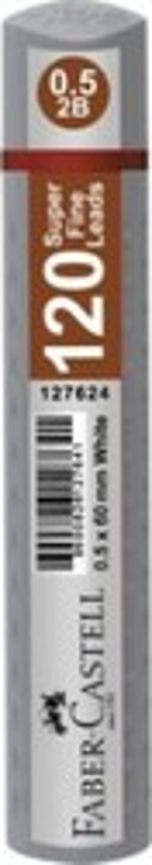 FABER-CASTELL GRİP KALEM UCU 0.5 2B 60mm GÜMÜŞ (127681) - Image 1