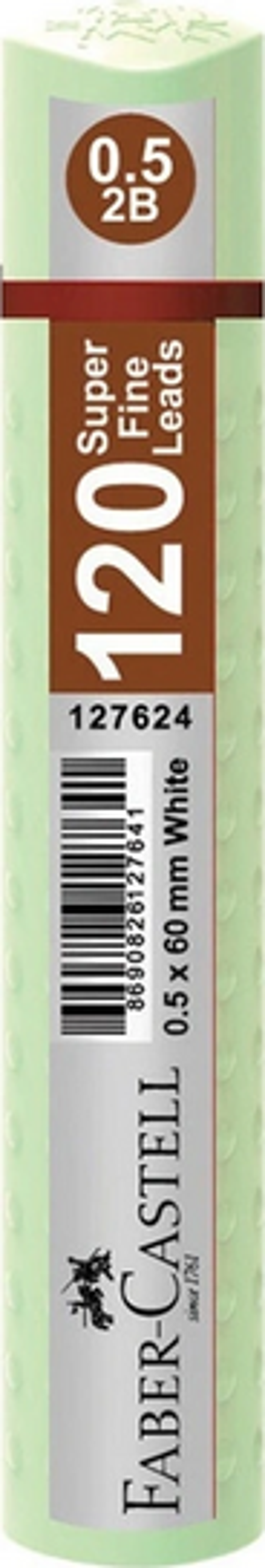 FABER-CASTELL GRİP KALEM UCU 0.5 2B 60mm PASTEL YEŞİL (127684) - Image 1
