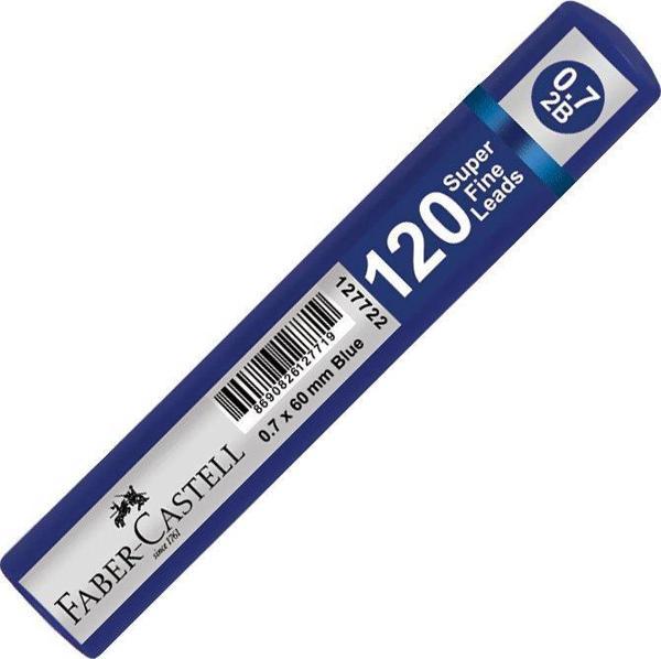 FABER-CASTELL GRİP KALEM UCU 0.7 2B 60mm MAVİ (127722) - Image 1