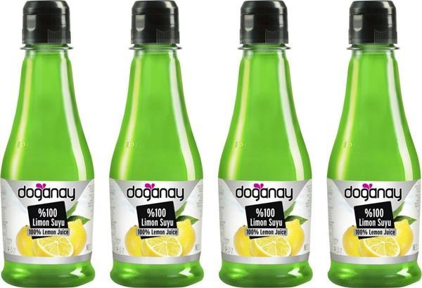 Doğanay %100 Limon Suyu 500 ml x 4 Adet Pet - Image 1