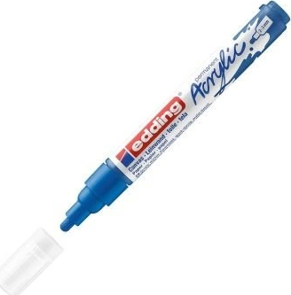 EDDİNG ED5100903 AKRİLİK MARKÖR ORTA UÇLU 2.0-3.0mm ANZER MAVİSİ - Image 1