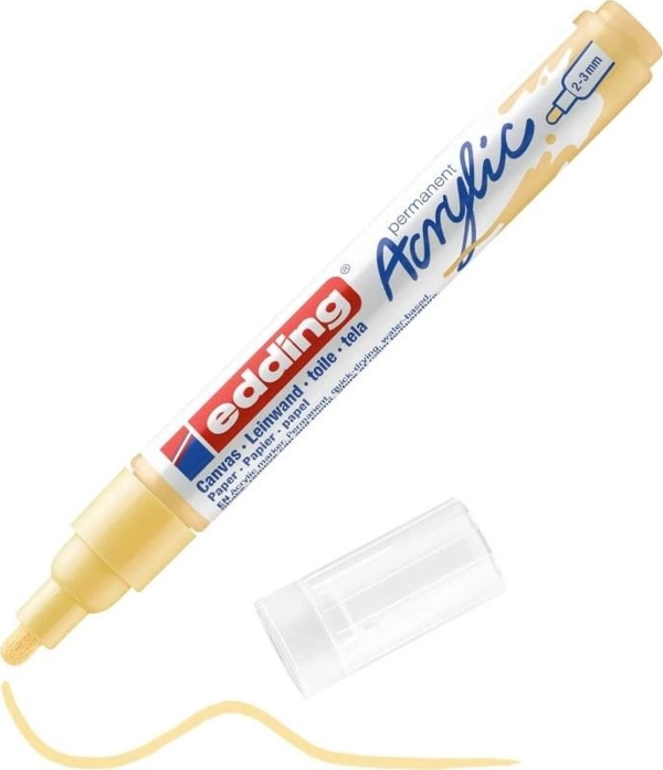 EDDİNG ED5100915 AKRİLİK MARKÖR ORTA UÇLU 2.0-3.0mm PASTEL SARI - Image 1