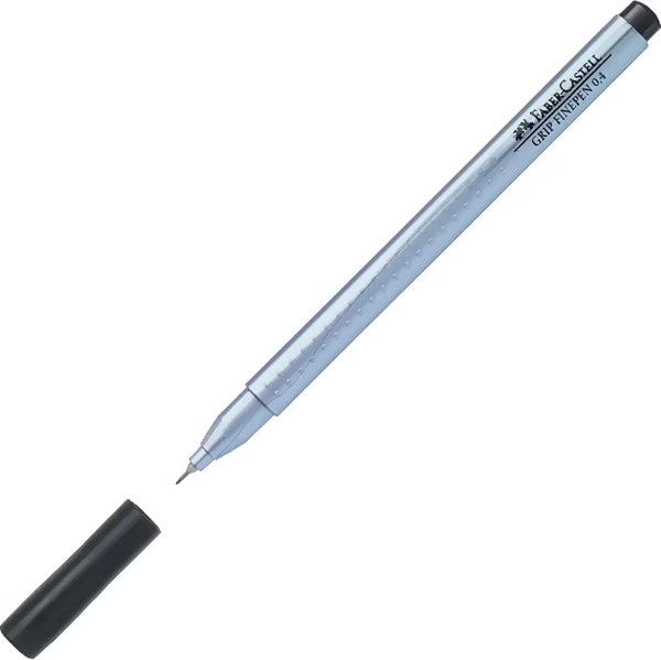 FABER-CASTELL GRİP FİNEPEN 0.4mm KEÇE UÇ SİYAH (151699) - Image 1