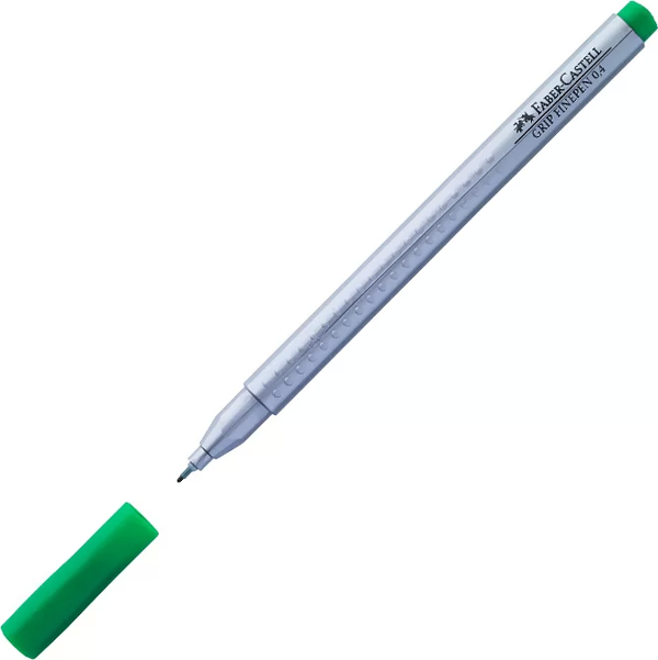 FABER-CASTELL GRİP FİNEPEN 0.4mm KEÇE UÇ YEŞİL (151667) - Image 1
