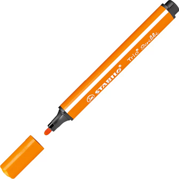 STABİLO 368-954 TRİO JUMBO KEÇELİ KALEM TURUNCU - Image 1