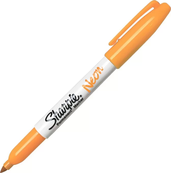 SHARPİE FİNE PERMANENT MARKÖR NEON TURUNCU (1881077) - Image 1
