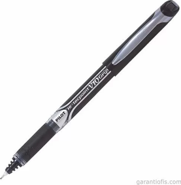 Pilot Hi-Tecpoint V10 Grip Siyah iğne Uçlu Roller Kalem (1,0mm) - Image 1