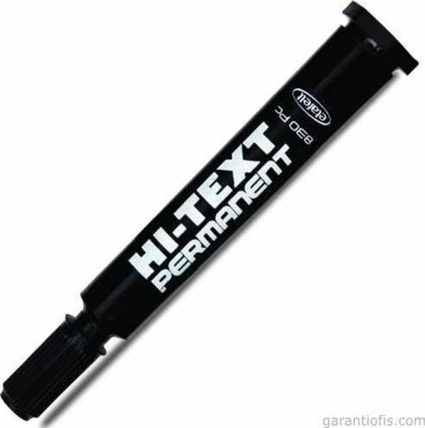Hı-Text 830 PC Kesik Uçlu Siyah Permanent Koli Kalemi - Image 1