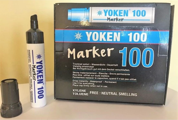 Yoken Koli Kalemi 8MM SİYAH - Image 1