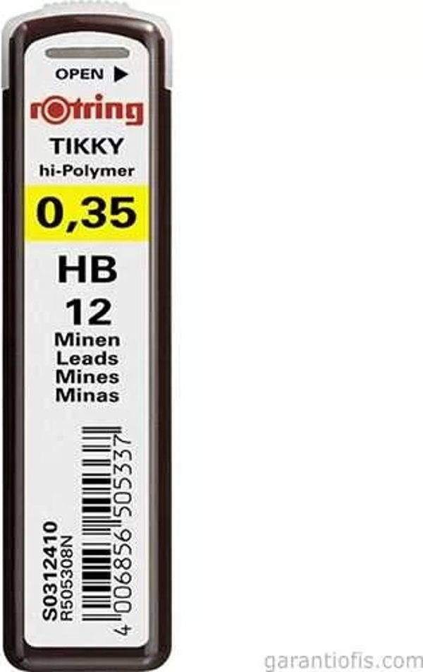 Rotring Tikky Yüksek Kaliteli Kurşun Kalem Ucu 0.3 mm (HB) - Image 1