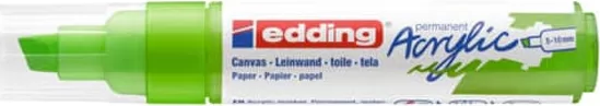 EDDİNG ED5000927 AKRİLİK MARKÖR KALIN UÇLU 5.0-10.0mm SARI-YEŞİL - Image 1