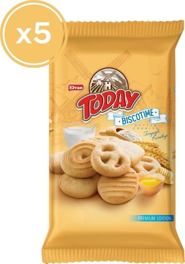 Biscotime Tereyağlı Kurabiye 250 Gr. (5 Adet) - Image 1