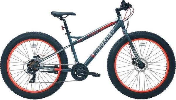 CARRARO BUFFALO BİSİKLET 432H MD 26 JANT 21 VİTES MAT ANTRASİT KIRMIZI GÜMÜŞ - Image 1