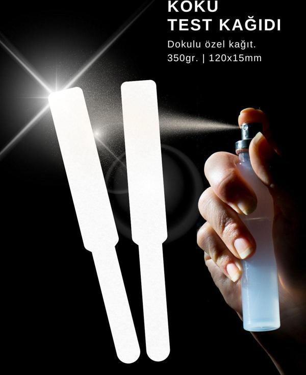 Copyder Parfüm Test Kağıdı, Koku Test Kağıtları 100 Adet - Image 1