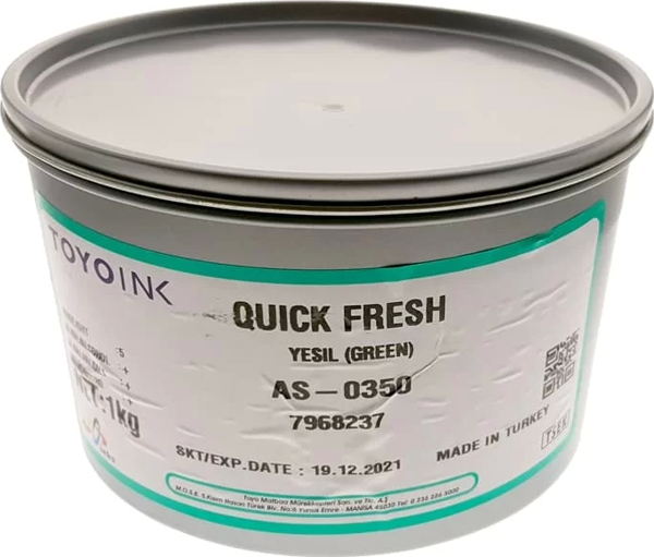 Dyo Matbaa Mürekkebi Yeşil 1kg - Image 1