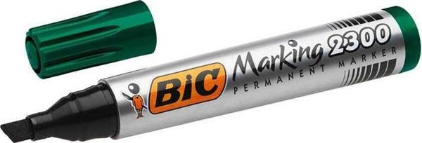 Bic Permanent Markör Kesik Uç Yeşil 2300 - Image 1