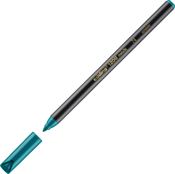 EDDİNG 1200 GRAFİK KALEMİ METALİK YEŞİL - Image 1