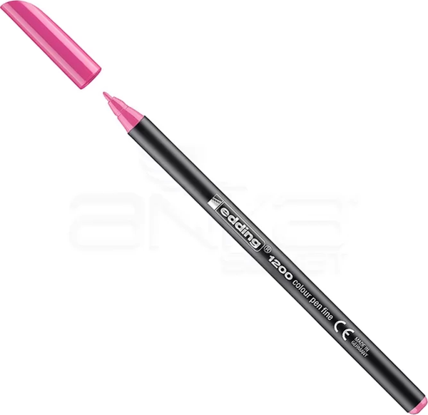 Edding 1200 İnce Uçlu Keçeli Kalem 1mm 009 Pembe - Image 1