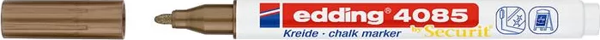 EDDİNG E-4085 LİKİT TEBEŞİR VE CAM KALEMİ BAKIR - Image 1