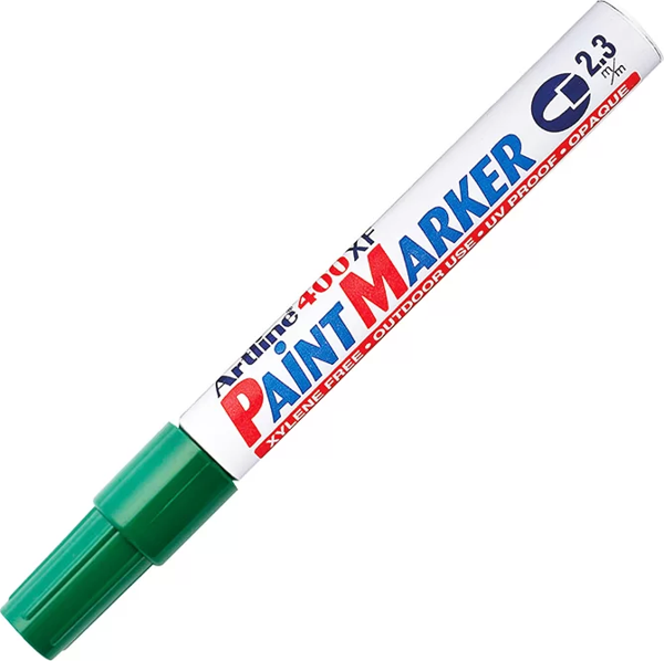 ARTLİNE 400XF ÇOK AMAÇLI PAİNT MARKÖR 2.3mm YEŞİL - Image 1