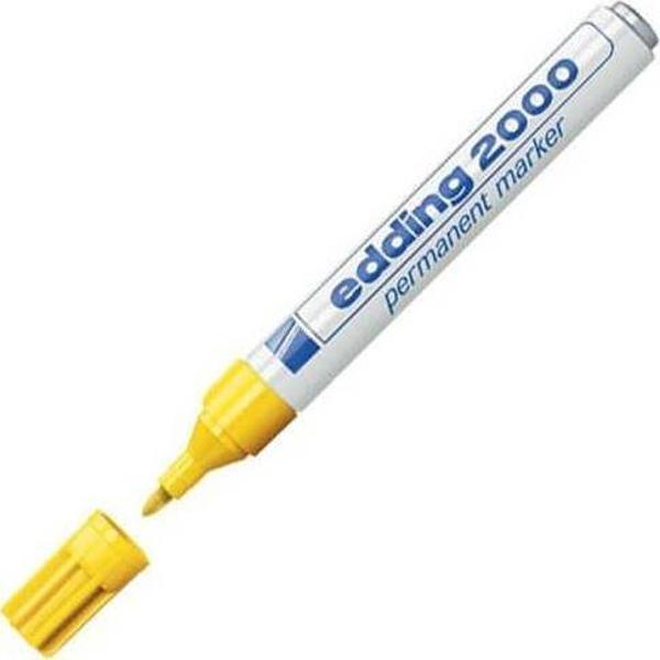 Edding 2000 C Permanent Markör Yuvarlak Uç 1.5-3 mm Sarı - Image 1