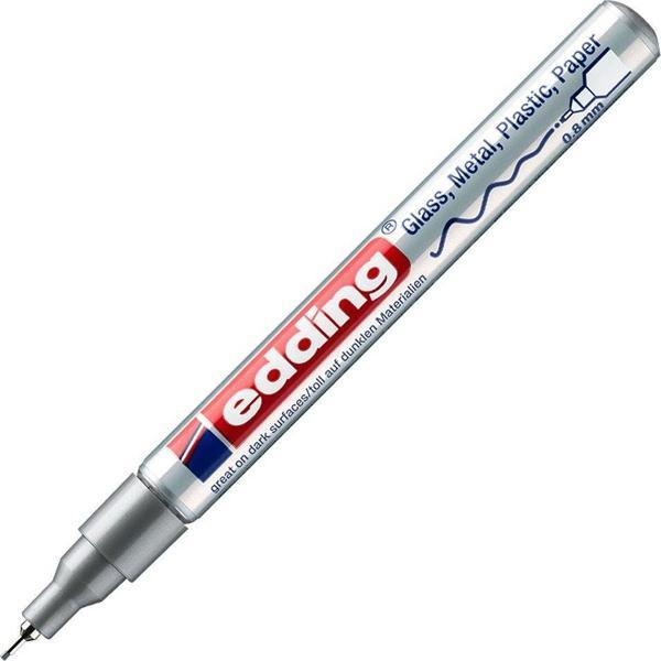 Eddıng E-780 Boya Dekor. Markörü Gümüş - Image 1