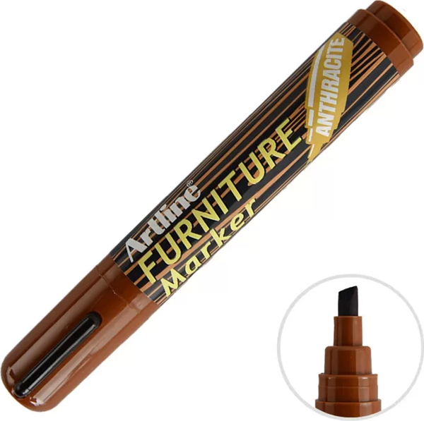 ARTLİNE 95 AHŞAP MARKÖRÜ 2-5mm ANTRACHİTE ANTRASİT - Image 1