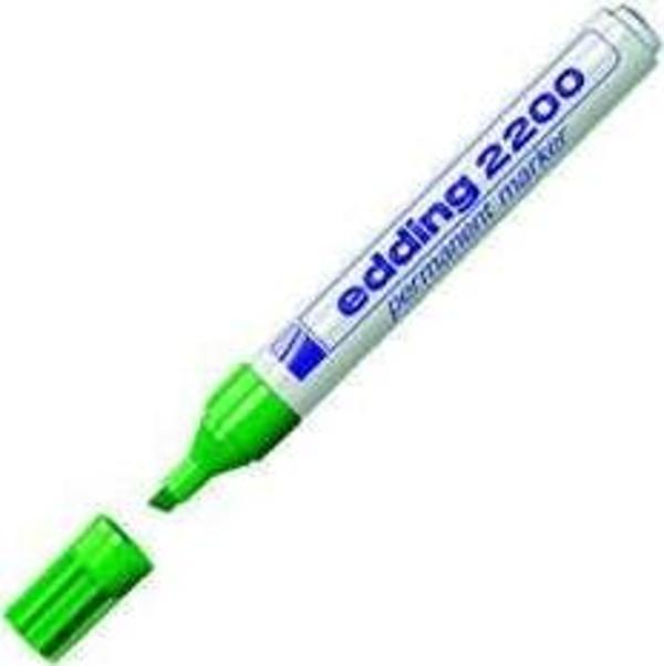 Edding 2200 C Permanent Markör Kesik Uç Yeşil - Image 1