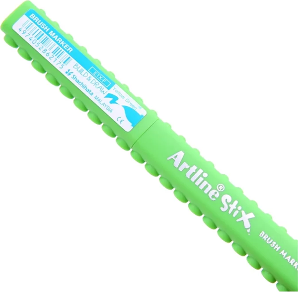 ARTLİNE ETX-F STİX BRUSH MARKÖR ESNEK FIRÇA UÇLU KEÇELİ KALEM FISTIK YEŞİLİ - Image 1
