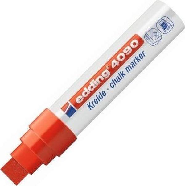 Edding 4090 Tebeşir ve Cam Kalemi Likit Kırmızı - Image 1