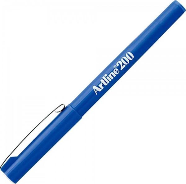 Artline Keçe Uçlu Yazı Kalemi Uç:0,6mm Mavi 210N - Image 1