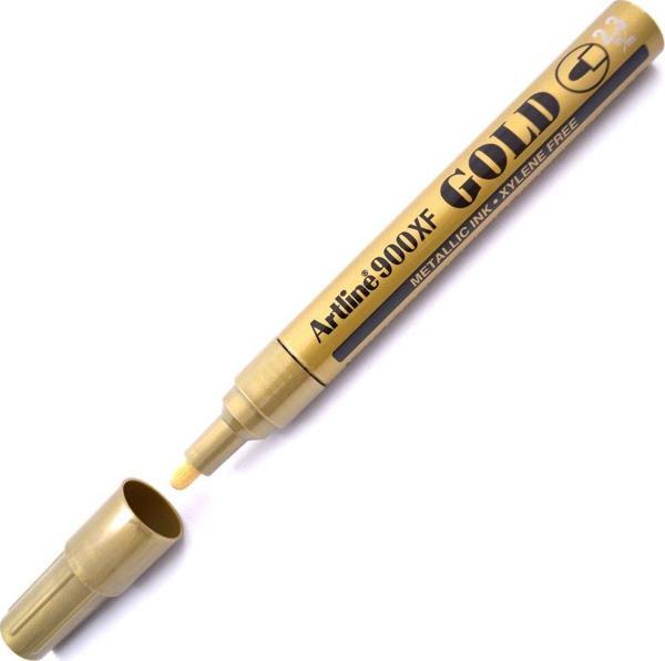 Artline Yaldızlı Marker Kalem Gold EK-900XF - Image 1