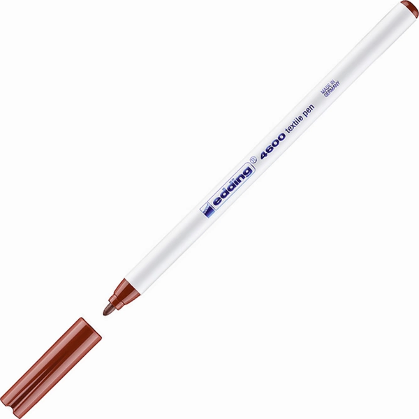 EDDİNG 4600 T-SHİRT BOYAMA KALEMİ KAHVE - Image 1