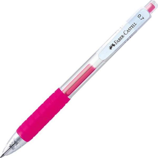 Faber Castell Fast Jel Kalem 0.7mm Pembe 640901 - Image 1