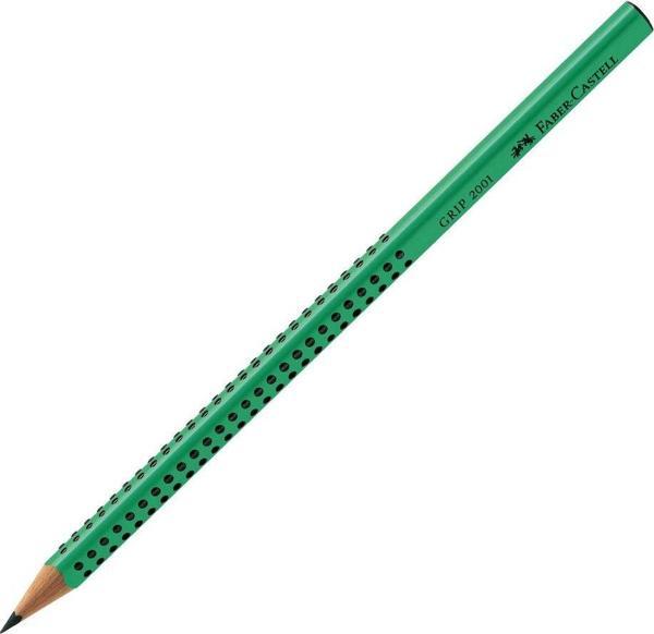 Faber Castell Grip 2001 Kurşun Kalem  2B Yeşil / Petrol Mavisi - Image 1