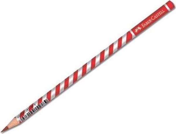 Faber-Castell Kurşun Kalem Başlık Candyroll Kırmızı - Image 1