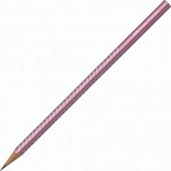 FABER-CASTELL PARLAK RENKLER KURŞUN KALEM METALİK PEMBE (118345) - Image 1