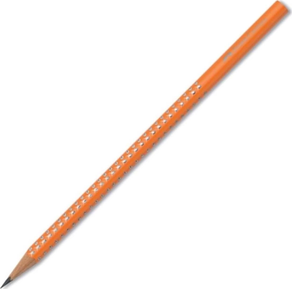 FABER-CASTELL PARLAK RENKLER KURŞUN KALEM NEON TURUNCU (118318) - Image 1