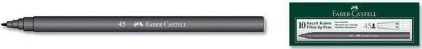 Faber Castell Keçeli Kalem Siyah - Image 1