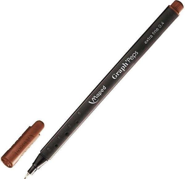 Maped Fineliner Keçeli Kalem Kahverengi - Image 1