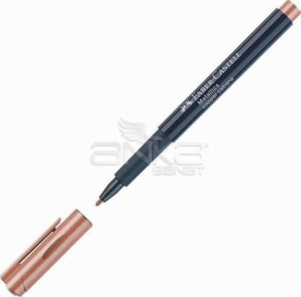 Faber Castell Metalik Markör Bakır - Image 1