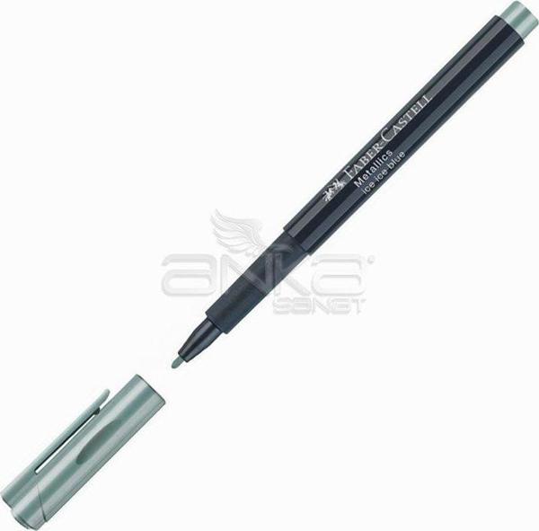Faber Castell Metalik Markör Buz Mavisi - Image 1