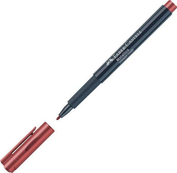 Faber Castell Metalik Markör Kalem 1.5mm Kiremit Turuncu 5040160793 - Image 1