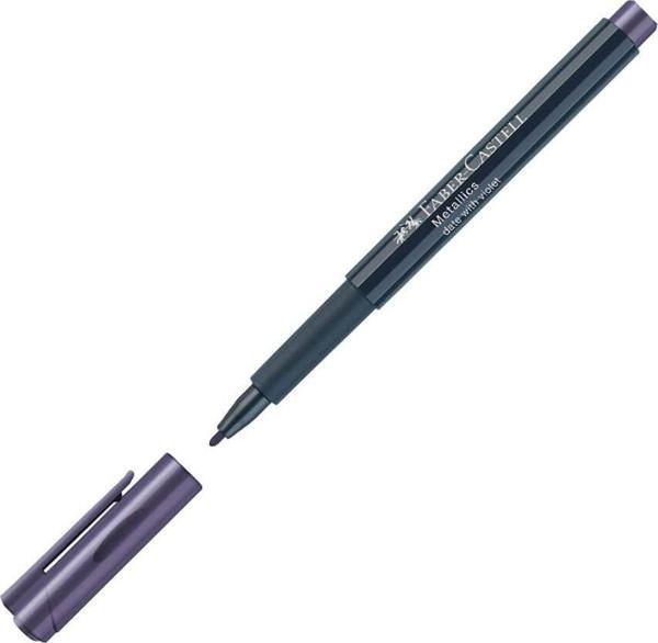 Faber Castell Metalik Markör Kalem 1.5mm Lavanta 5040160736 - Image 1