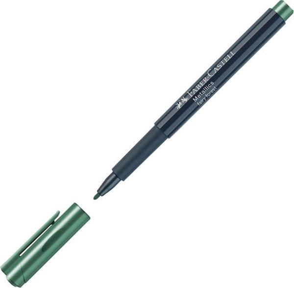 Faber Castell Metalik Markör Kalem 1.5mm Orman Yeşili 5040160778 - Image 1